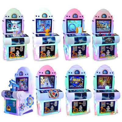 Picture Display Kids Coin Operated Gun Shooting Arcade Game for Children's Entertainment