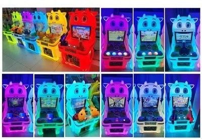 Customized Kids Indoor Game Machine W60*D57*H116cm Coin Operated Arcade Shooting Game