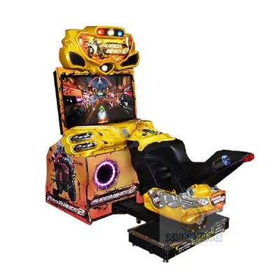 Experience the Thrill of Racing with our US PLUG Car Racing Simulator Game Machine