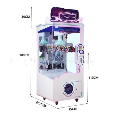 Coin Operated Clip Claw Coin Prize Machine Game Gift Vending OEM