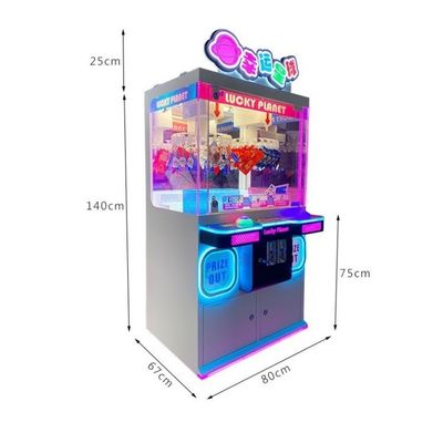 Coin Operated Clip Claw Coin Prize Machine Game Gift Vending OEM