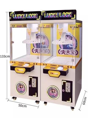 Coin Operated Clip Claw Coin Prize Machine Game Gift Vending OEM