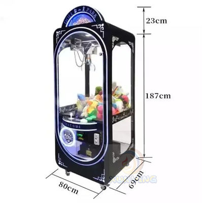Amusement Game Center Regular Mini Claw Machine with Plastic Material