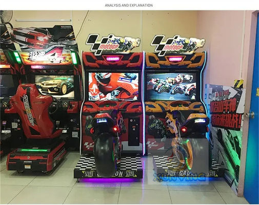 110V/220V/230V Voltage Moto Gp Simulator Arcade Game Machine for Customized Design