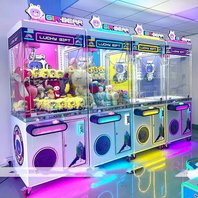 EU/US/UK/AU Plug 110V/220V Coin Operated Vending Claw Crane Game Machine for Retail Items