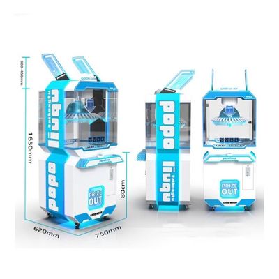 Lucky Push Electric Mini Crane Machine Hit Clip Prize Game Tabletop Claw Machine