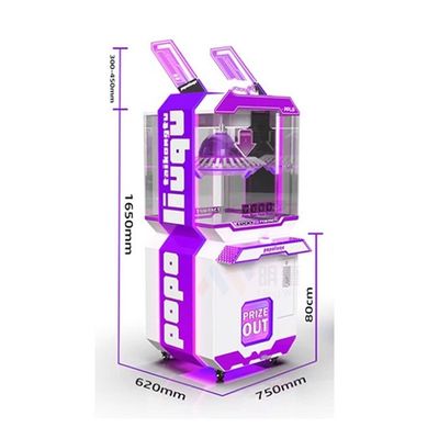 Lucky Push Electric Mini Crane Machine Hit Clip Prize Game Tabletop Claw Machine