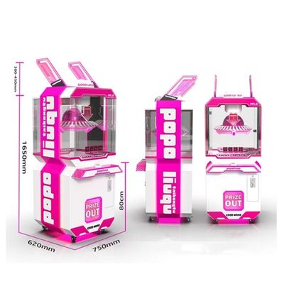Lucky Push Electric Mini Crane Machine Hit Clip Prize Game Tabletop Claw Machine