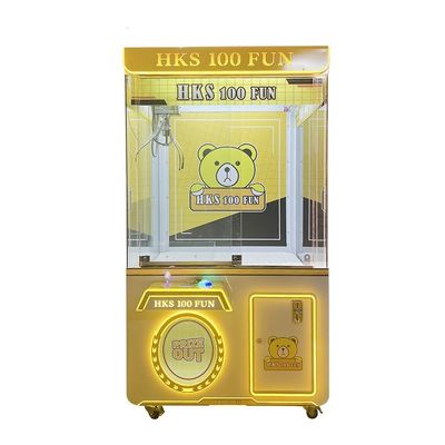 110V/220V/230V Voltage Claw Crane Machine for Your Entertainment Center L79*W87*H185 CM