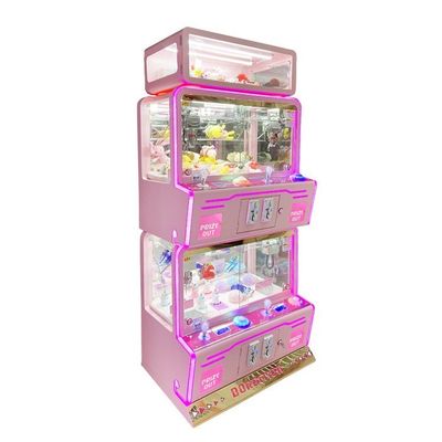 4 Players Mini Claw Machine with Plug Type EU/US/UK/AU Plug Metal Acrylic Plastic Toy