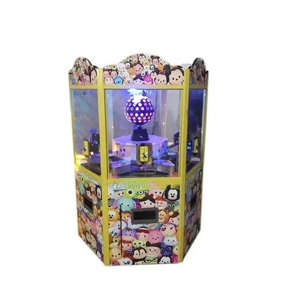 Customised Coin Operated claw Arcade Game Machine 6 Players 100KG