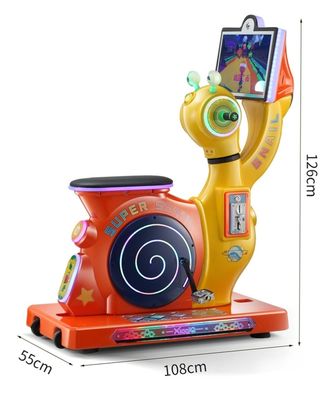 Amusement Game Center Kiddie Ride with Metal Acrylic Plastic Material and Controller