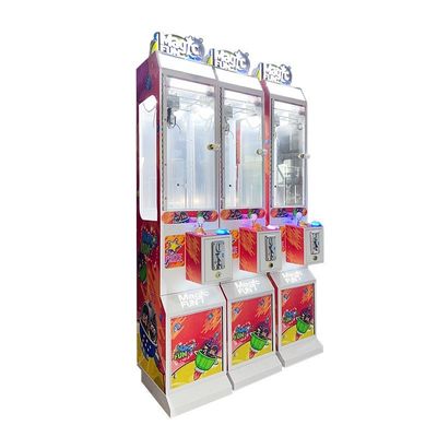110V/220V Crane Machine for Small Toy Mini Dolls Accepts US Dollar Bills and Credit Card