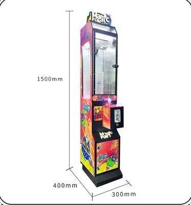 110V/220V Crane Machine for Small Toy Mini Dolls Accepts US Dollar Bills and Credit Card