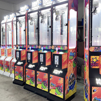 110V/220V Crane Machine for Small Toy Mini Dolls Accepts US Dollar Bills and Credit Card