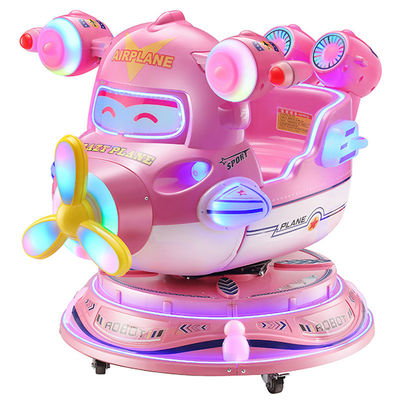 Metal acrylic plastic Coin Operated Kiddy Rotary Cup Kiddie Rides 85*51*96cm