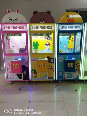 1 Player Crane Plush Toy Doll Claw Stuffed Toy Game Machine Customized for Your Store