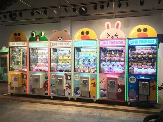 1 Player Crane Plush Toy Doll Claw Stuffed Toy Game Machine Customized for Your Store