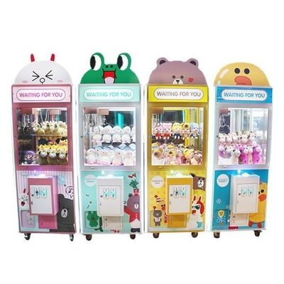 1 Player Crane Plush Toy Doll Claw Stuffed Toy Game Machine Customized for Your Store