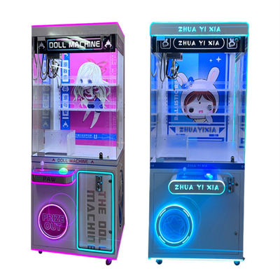 Bill Acceptor Coin Operated Doll Park Claw Machine Toy Vending Arcade Crane Machine