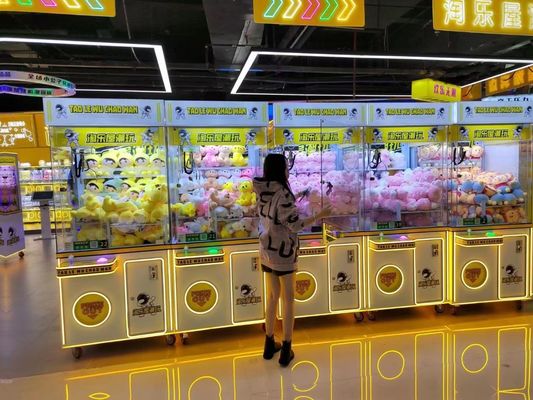 Bill Acceptor Coin Operated Doll Park Claw Machine Toy Vending Arcade Crane Machine