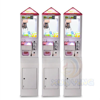 1 Player Mini Claw Crane Machine with Metal Acrylic Plastic and Bill Acceptor