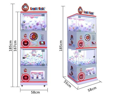 Amusement Game Center Suitable Kids Toys Vending Machine with Capsule Gashapon Options