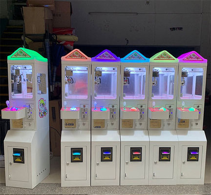 110V/220V/230V Voltage Mini Claw Toy Crane Machine with Bill Acceptor and Design