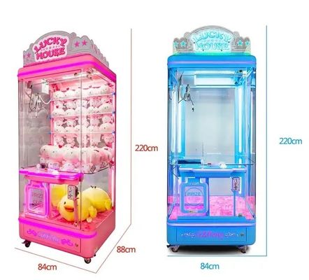 Amusement Game Center Toy Machine Vending Claw Machine 80KG Weight Capacity Limit