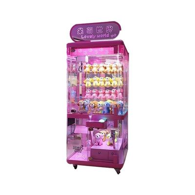 Amusement Game Center Toy Machine Vending Claw Machine 80KG Weight Capacity Limit