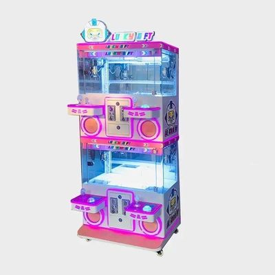 Young Children 8 Years Old Super Mini Claw Machine with 80KG Capacity and Card Reader