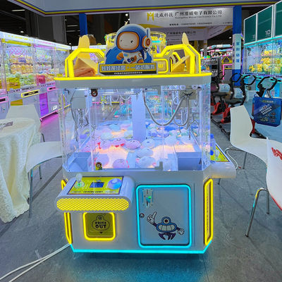 Young Children 8 Years Old Super Mini Claw Machine with 80KG Capacity and Card Reader