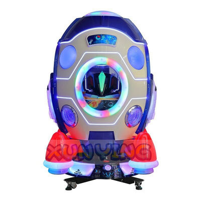 MP5 Screen Kiddie Rides Amusement Coin Operated Space Capsule Game Machine Age 8 Years