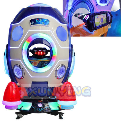 MP5 Screen Kiddie Rides Amusement Coin Operated Space Capsule Game Machine Age 8 Years