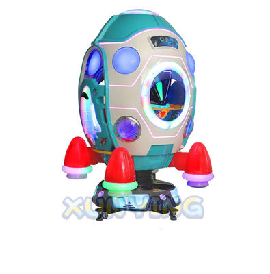 MP5 Screen Kiddie Rides Amusement Coin Operated Space Capsule Game Machine Age 8 Years