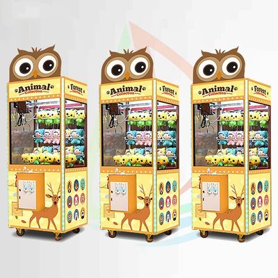 1 Player Crane Machine Claw Mini Super Crane Claw Machine W800*D860*H2200