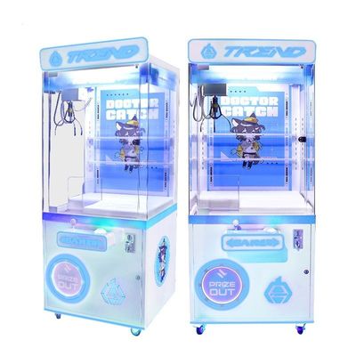 Super Mini Claw Machine with Bill Acceptor 1 Player Ages 3 Years Network Connection
