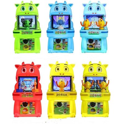 US PLUG Arcade Machine Kids Double Shooting Game Machine For Children Coin Prize Out Machine