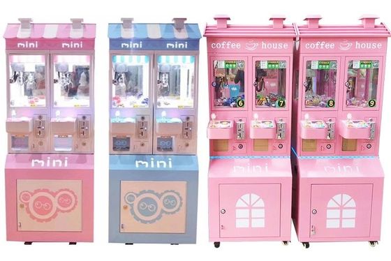 Mini 116 USD Claw Machine with Metal Acrylic Plastic Construction Table Top Design