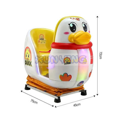 Happy Duck Car Coin Operated Kiddie Ride Amusement Game Machine