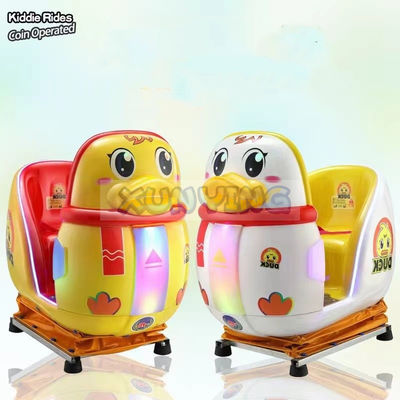 Happy Duck Car Coin Operated Kiddie Ride Amusement Game Machine