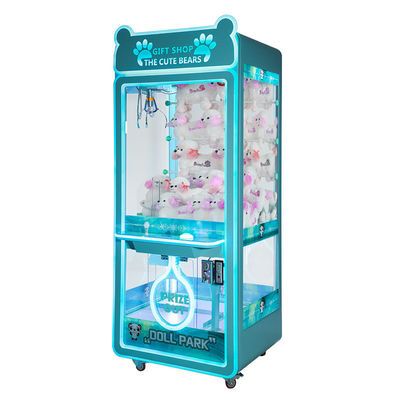 1 Player Coin-Operated Toy Vending Arcade Claw Machine with Bill Acceptor and Display