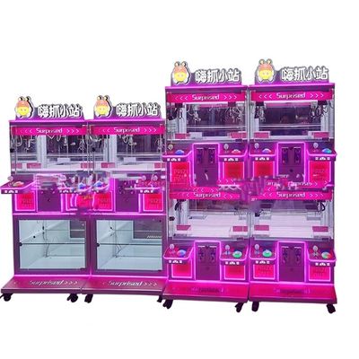 Metal Acrylic Plastic Toy Claw Machine for Arcade Game US PLUG from Plug Type