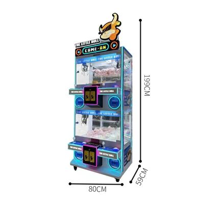 Indoor Toy Crane Claw Machine Multi-player Game Boutique Arcade Award Age 3 Years 80KG