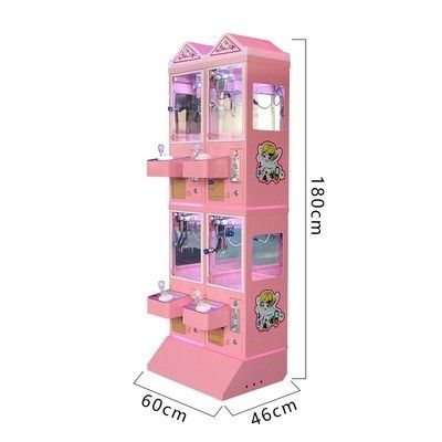 Indoor Toy Crane Claw Machine Multi-player Game Boutique Arcade Award Age 3 Years 80KG