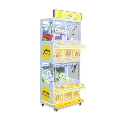 Age 8 Years Mini Toy Vending Toy Claw Machine for 4 Players Design Super Crane Machine