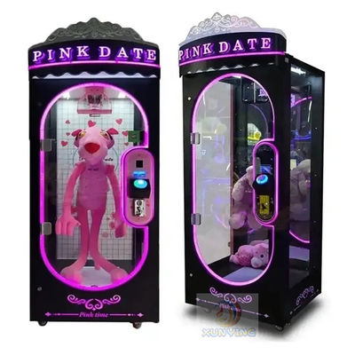 Coin Pusher Pink Date Arcade Claw Machine Prize Cutting Gift Game Machine Age 8 Years
