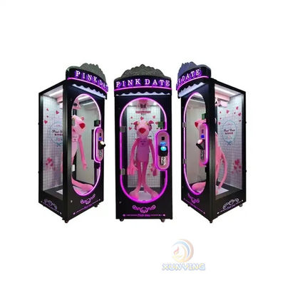 Coin Pusher Pink Date Arcade Claw Machine Prize Cutting Gift Game Machine Age 8 Years