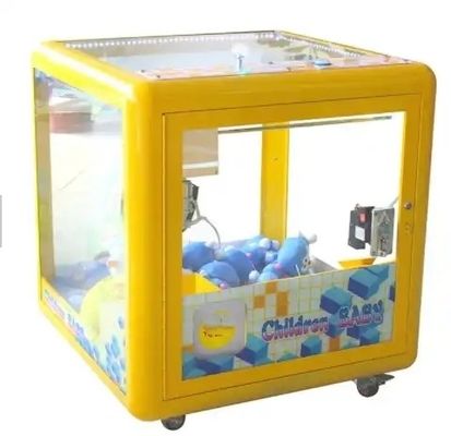 Mini Rubik Cube Crane Machine Coin Operated Toy Crane Game with US Plug