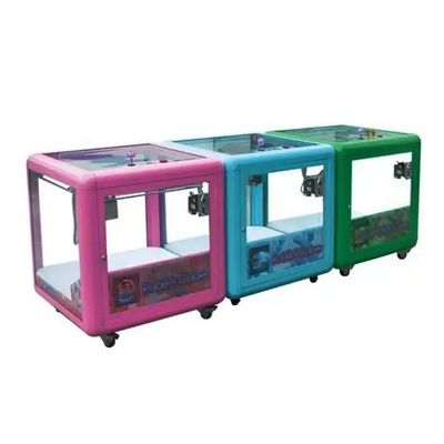 Mini Rubik Cube Crane Machine Coin Operated Toy Crane Game with US Plug